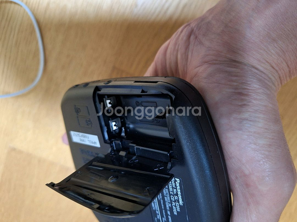 파나소닉 워크맨 CD플레이어,CDP SL-S205 블랙 판매--6