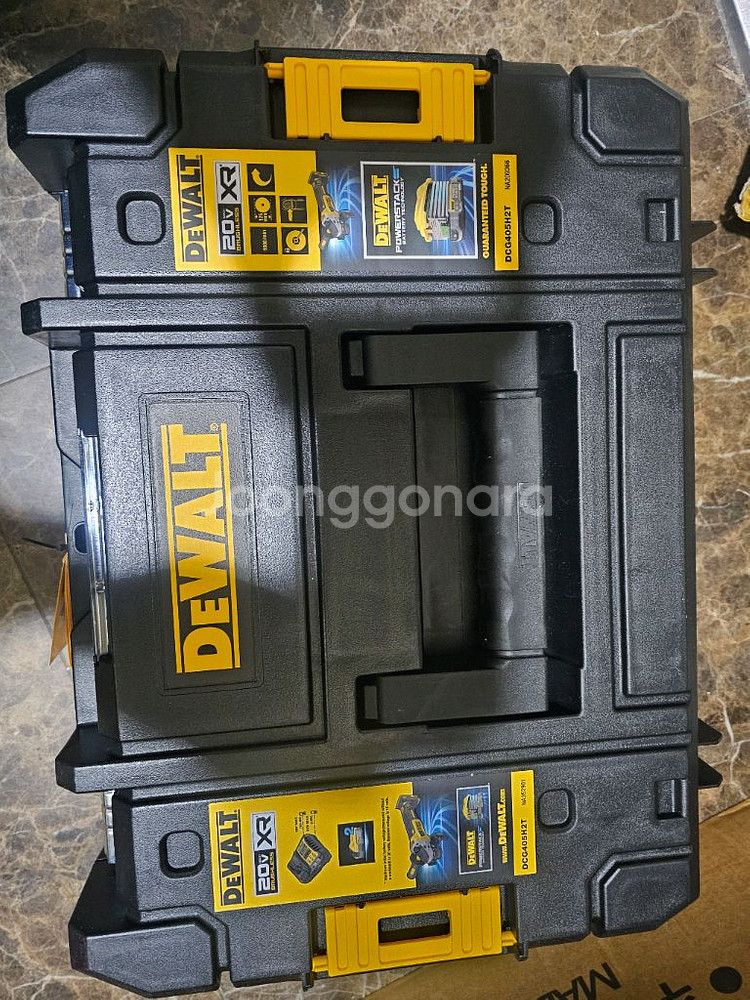 디월트 파워스택 그라인더셋 DCG405H2T 택포--0