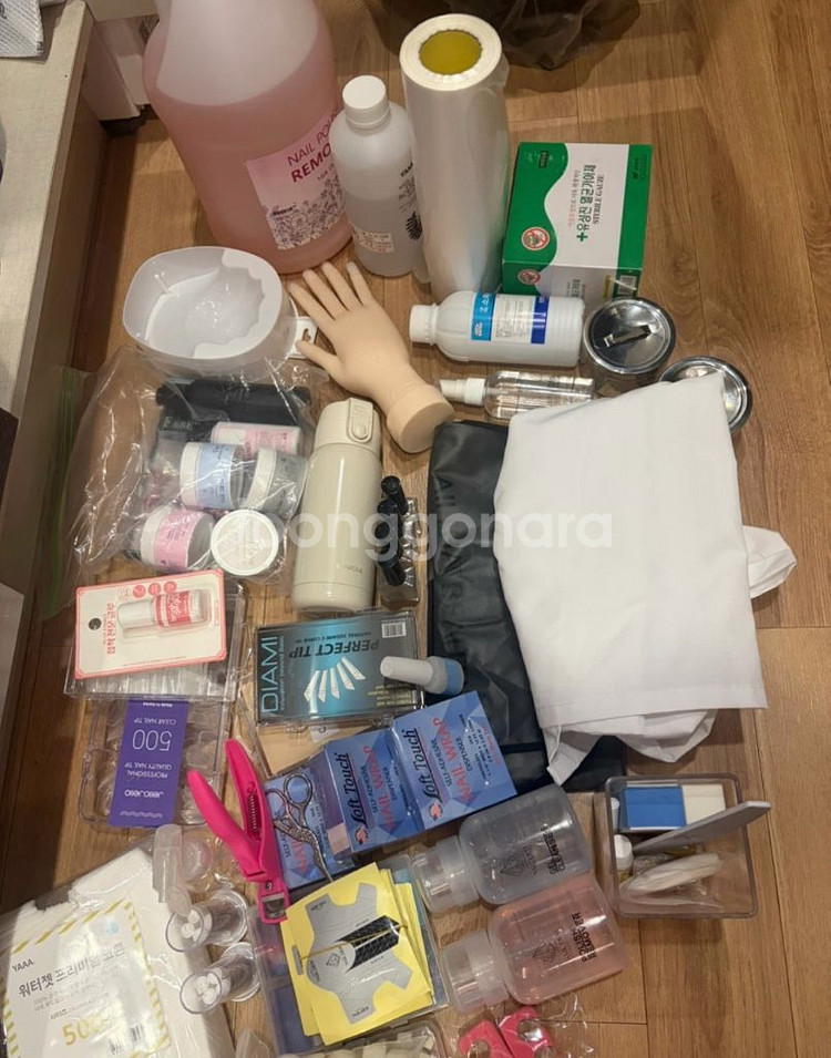 네일 실기 용품 세트--1