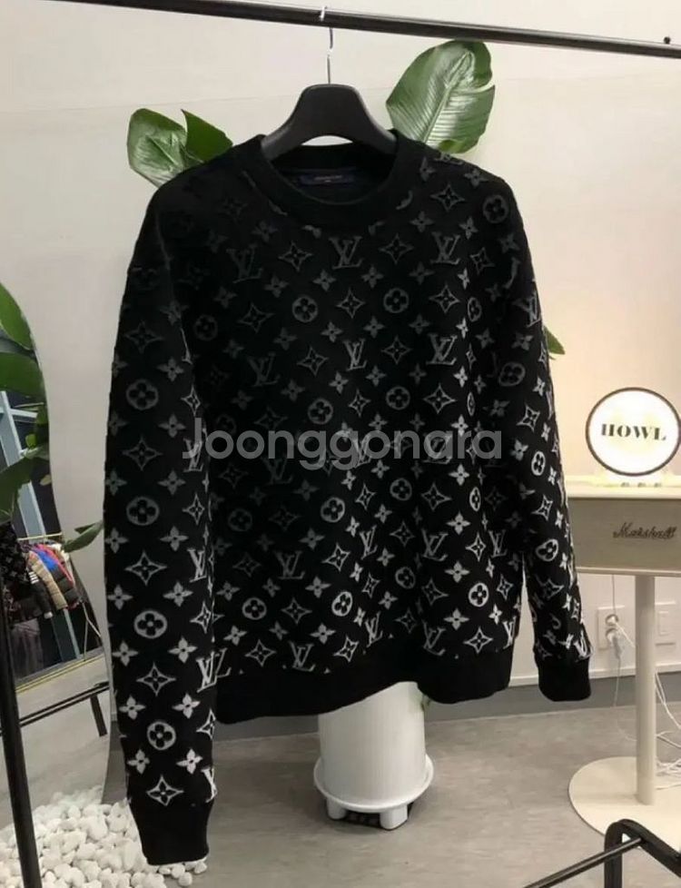 루이비통 그라디언트 필 쿠페 그라디언트 맨투맨 XL--0