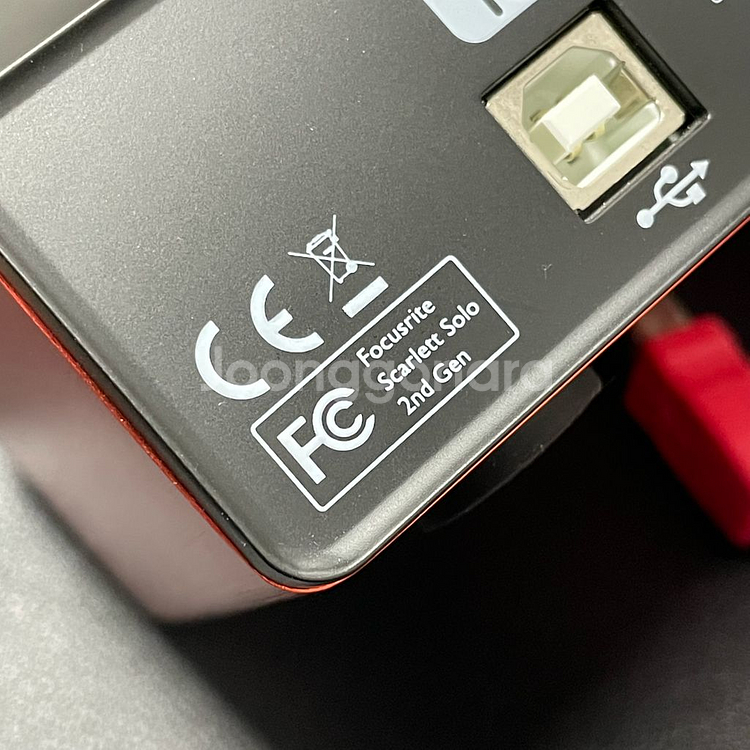 포커스라이트 스칼렛 솔로 2세대 오디오 인터페이스--6