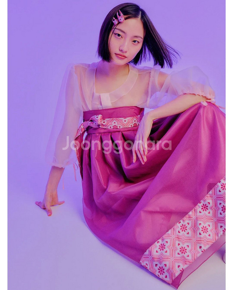 단하 도배문 허리치마 새상품--0