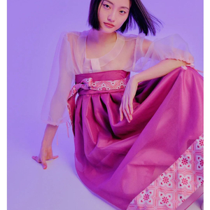 단하 도배문 허리치마 새상품