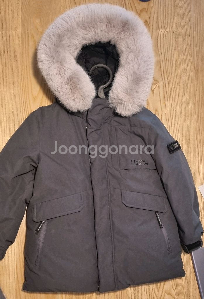 내셔널지오그래픽 키즈 패딩점퍼 120--0