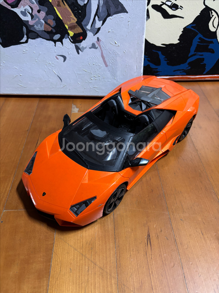 람보르기니 자동차 rc카 인테리어 소품 디오라마--0