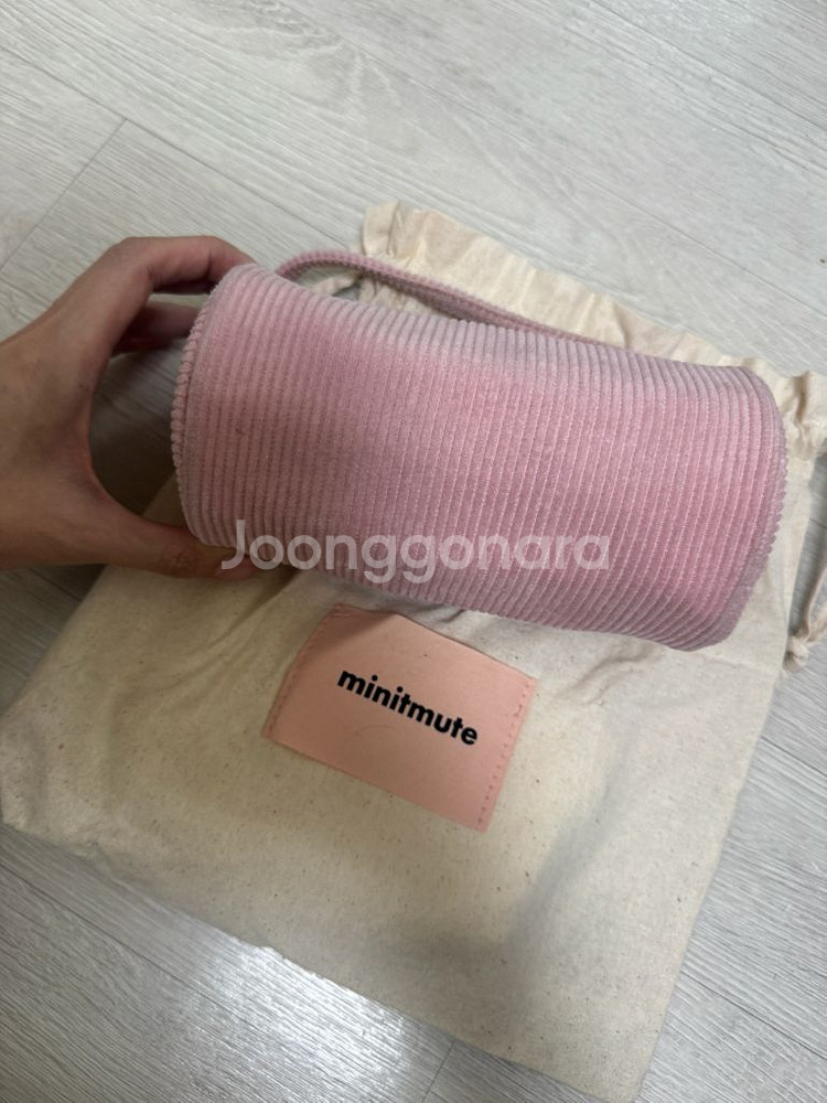 미닛뮤트 CLO CIRCLE 코듀로이 핑크--5