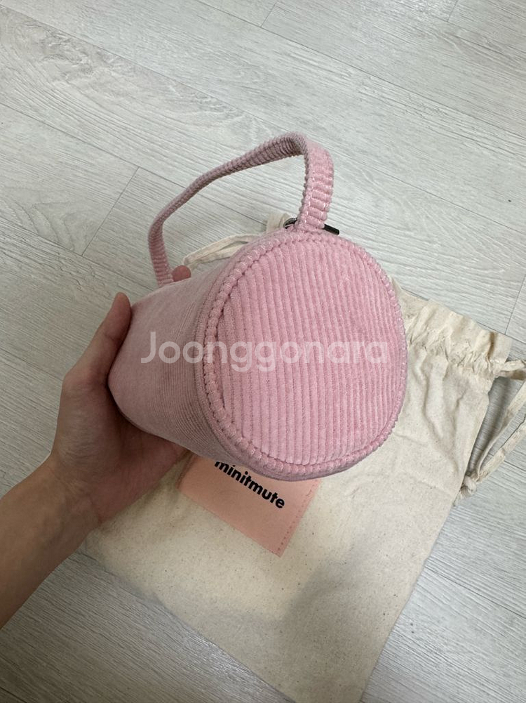 미닛뮤트 CLO CIRCLE 코듀로이 핑크--3