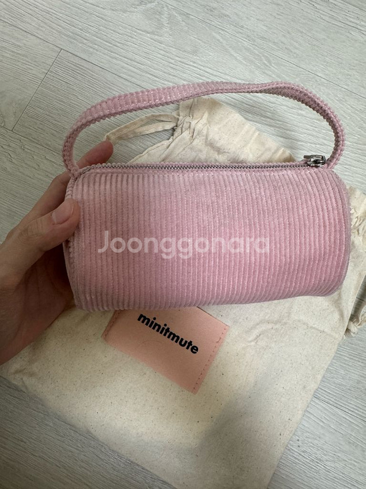 미닛뮤트 CLO CIRCLE 코듀로이 핑크--2