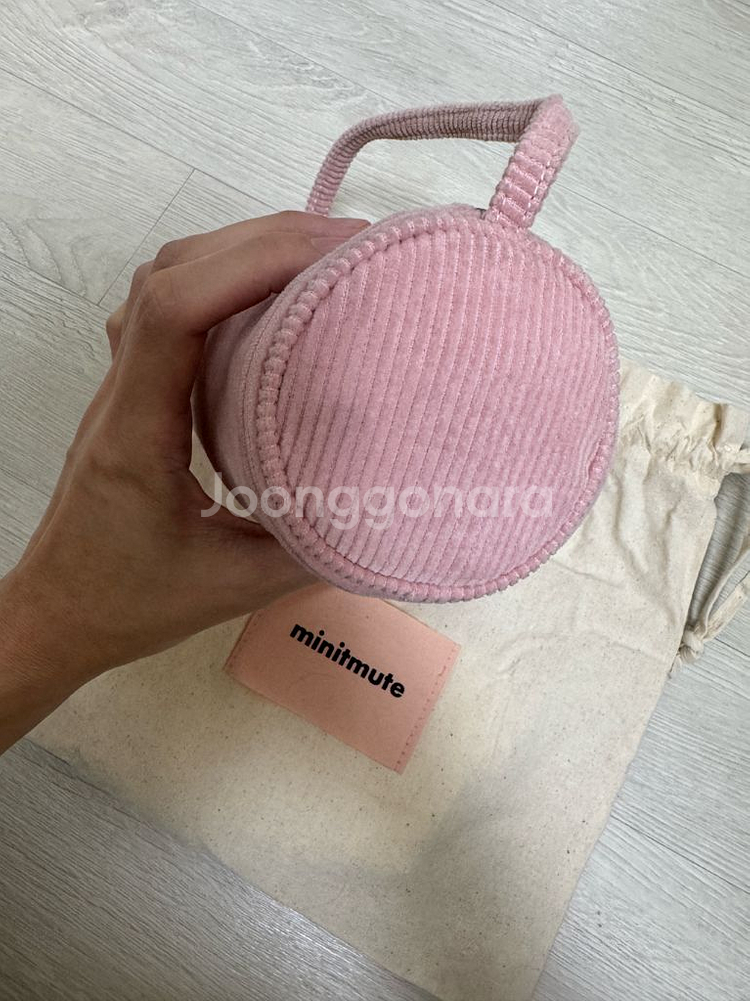 미닛뮤트 CLO CIRCLE 코듀로이 핑크--4