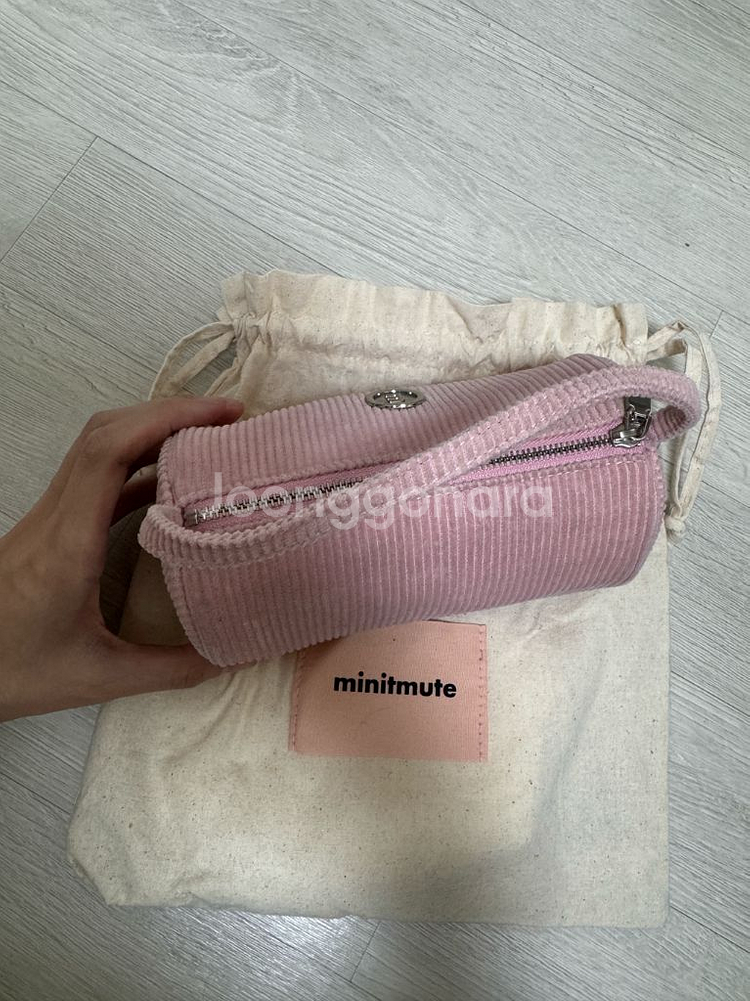 미닛뮤트 CLO CIRCLE 코듀로이 핑크--6