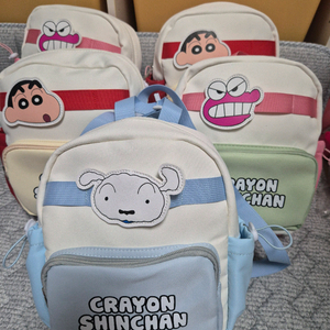 크레용신짱 캐릭터 가방,백팩