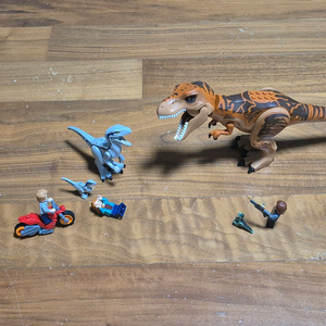 쥬라기 월드 레고 (티라노 VS 블루 일괄 판매)