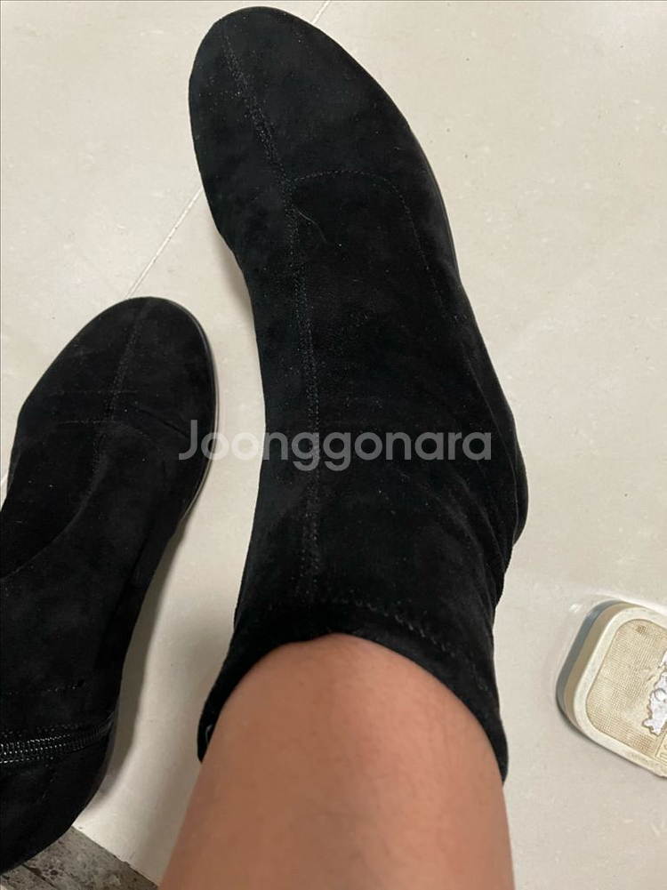 여성 앵글부츠 / 235사이즈--7