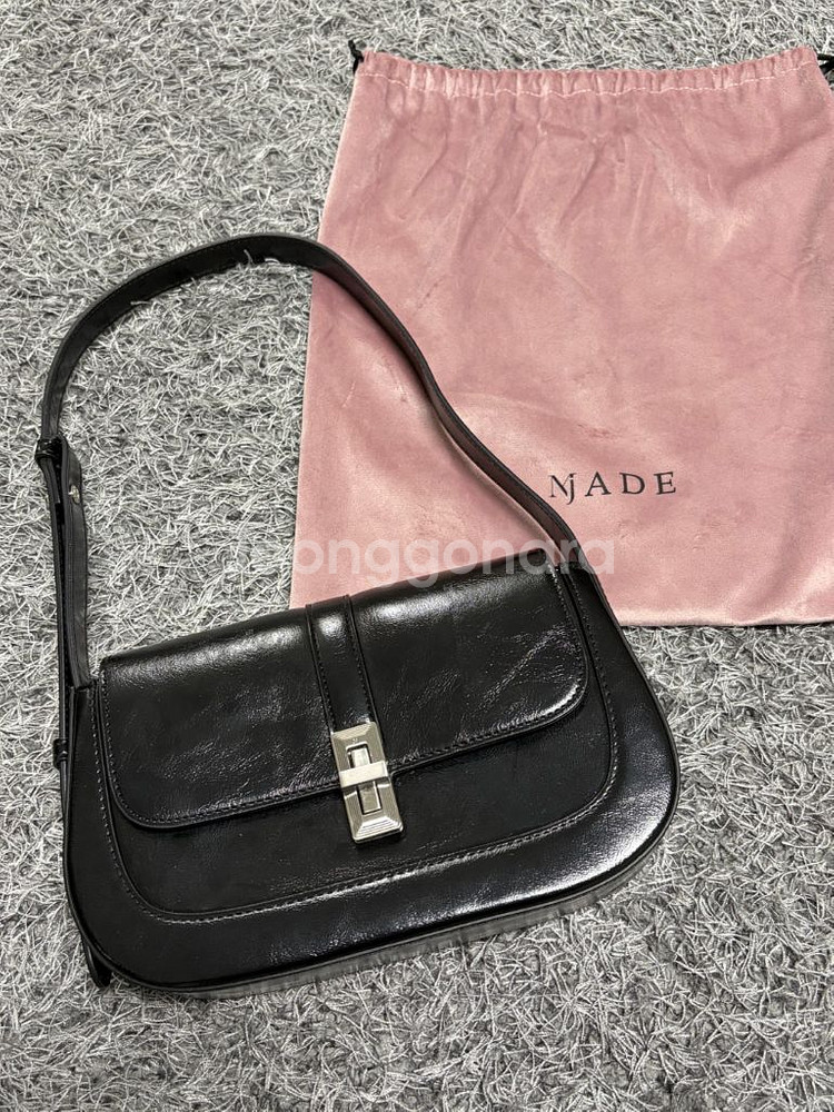 엠제이드 바게트백S 블랙--0