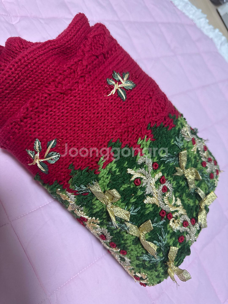 크리스마스 트리 니트 스웨터--5