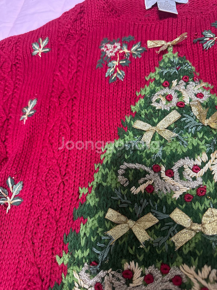 크리스마스 트리 니트 스웨터--3