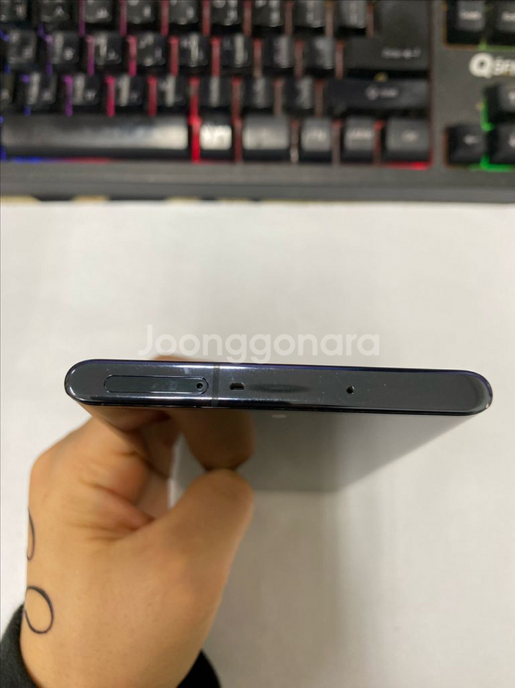 KT 갤럭시노트10 블랙 외관A급 256G 무잔상 +검은점1개--5