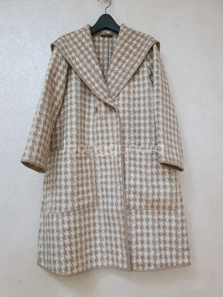 델라라나 Della Lana 캐시미어 100% 세일러 코트--0