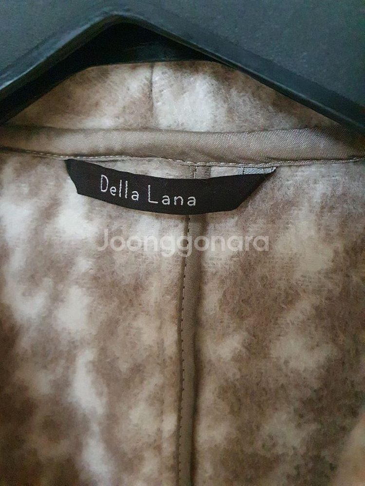 델라라나 Della Lana 캐시미어 100% 세일러 코트--5