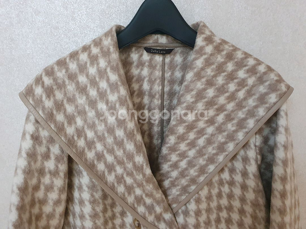 델라라나 Della Lana 캐시미어 100% 세일러 코트--1