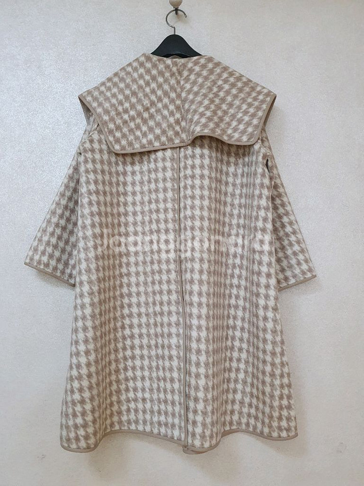 델라라나 Della Lana 캐시미어 100% 세일러 코트--8