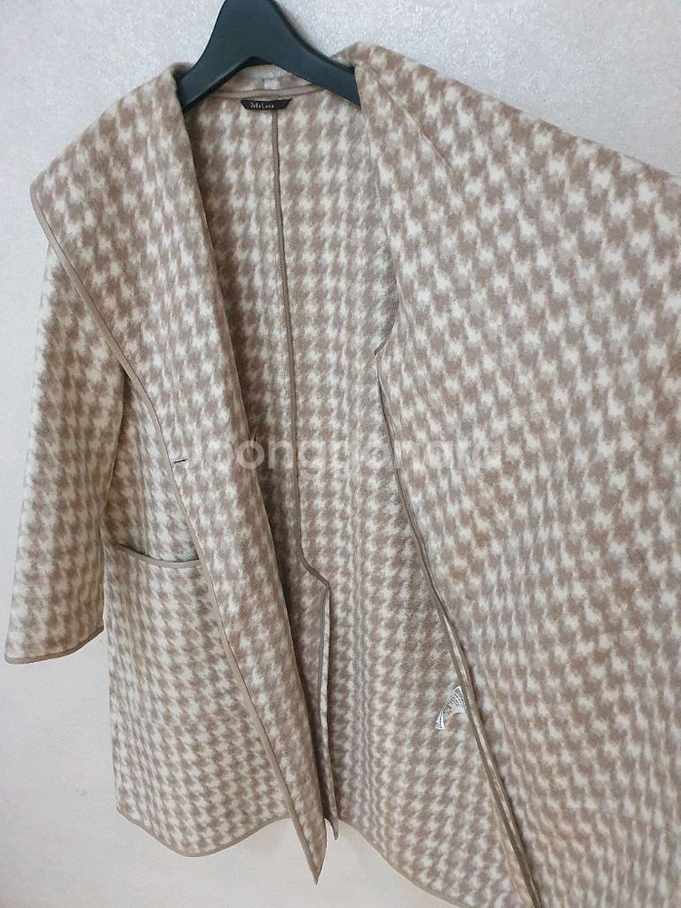 델라라나 Della Lana 캐시미어 100% 세일러 코트--6