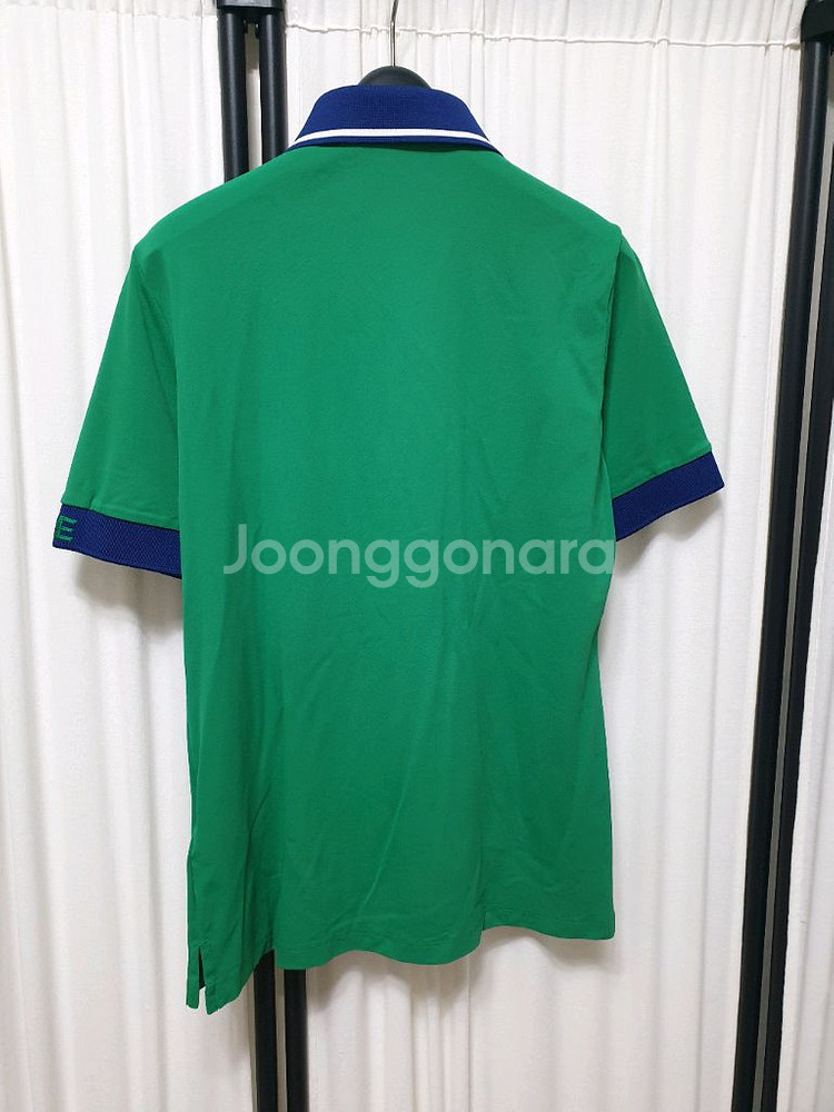 지포어 G/FORE 골프 여성 투톤 칼라 피케 폴로 티셔츠/M--3