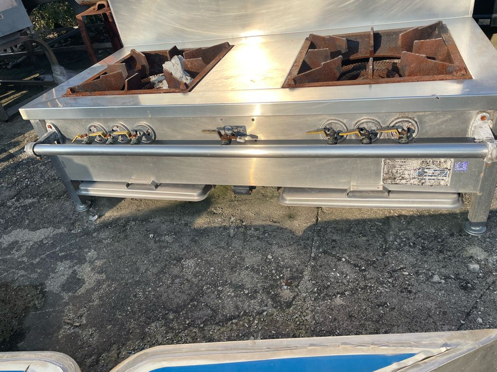 2구 업소용 가스렌지--1