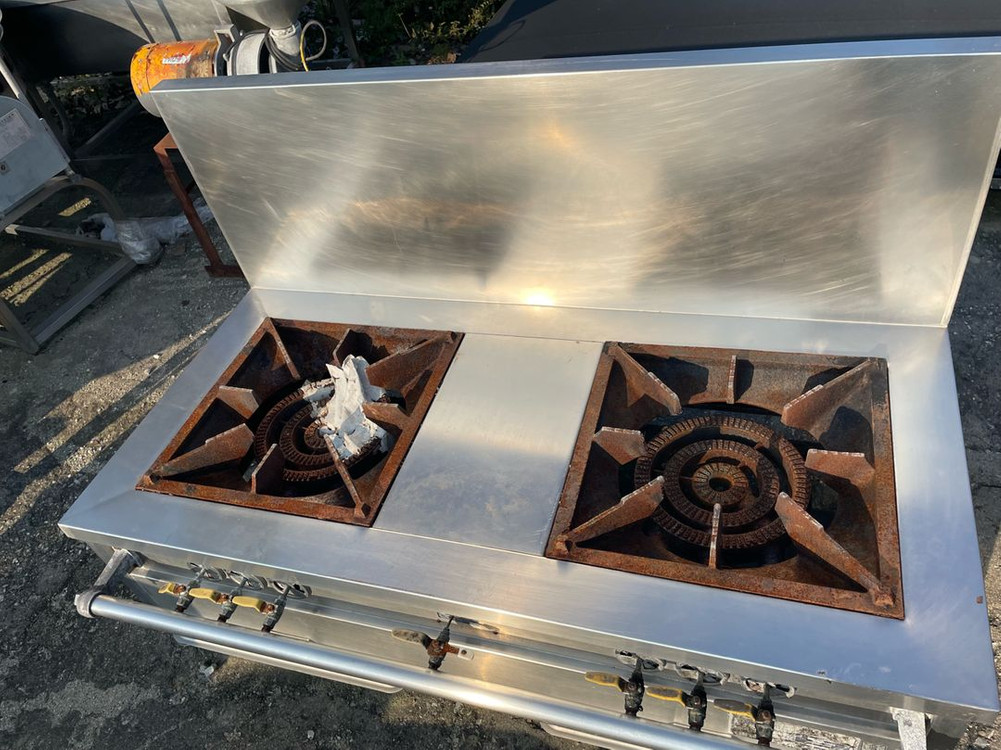 2구 업소용 가스렌지--0