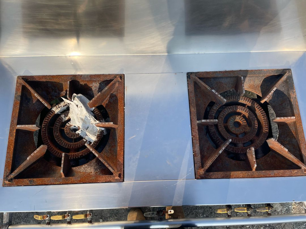 2구 업소용 가스렌지--3