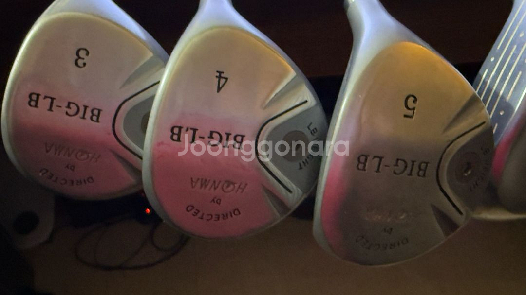 HONMA LB. 드라이버 우드 유틸 등 6개--1