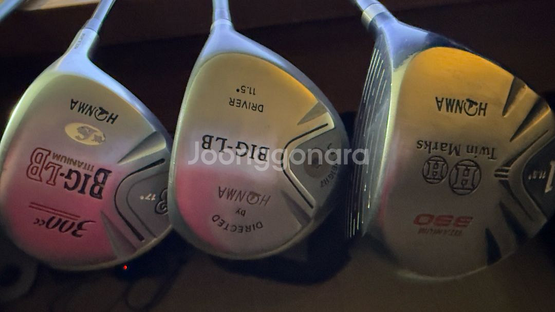 HONMA LB. 드라이버 우드 유틸 등 6개--2
