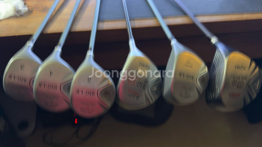 HONMA LB. 드라이버 우드 유틸 등 6개--0