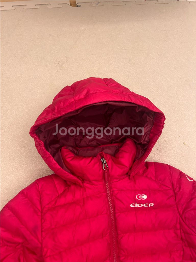 아이더 경량패딩 다운패딩 여아점퍼 140(택포)--1