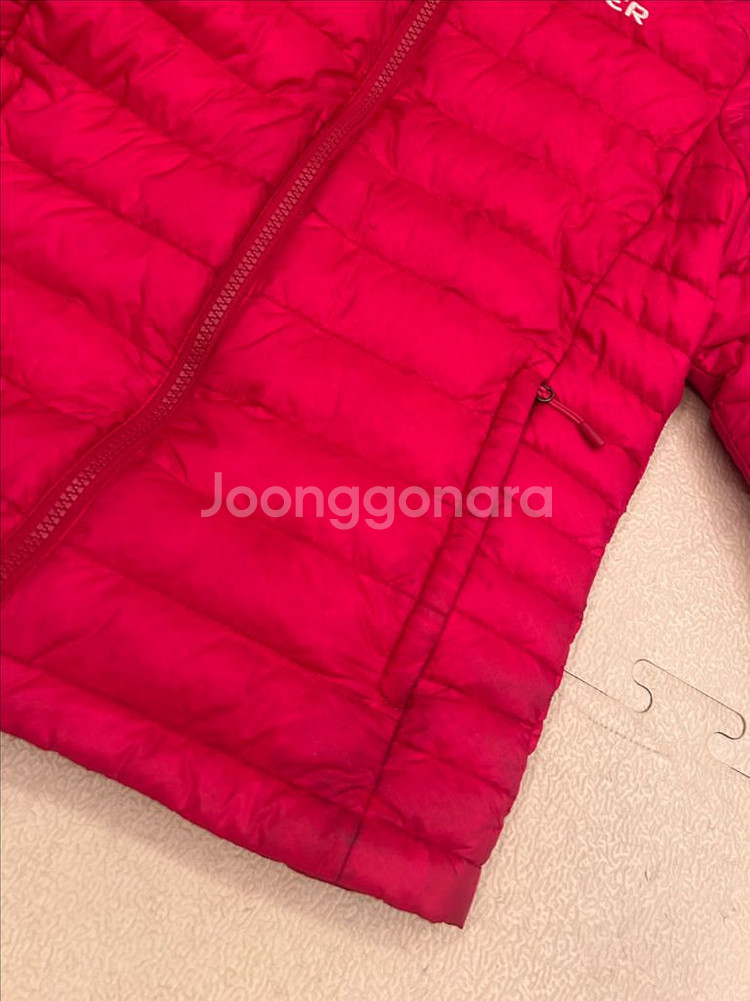 아이더 경량패딩 다운패딩 여아점퍼 140(택포)--4