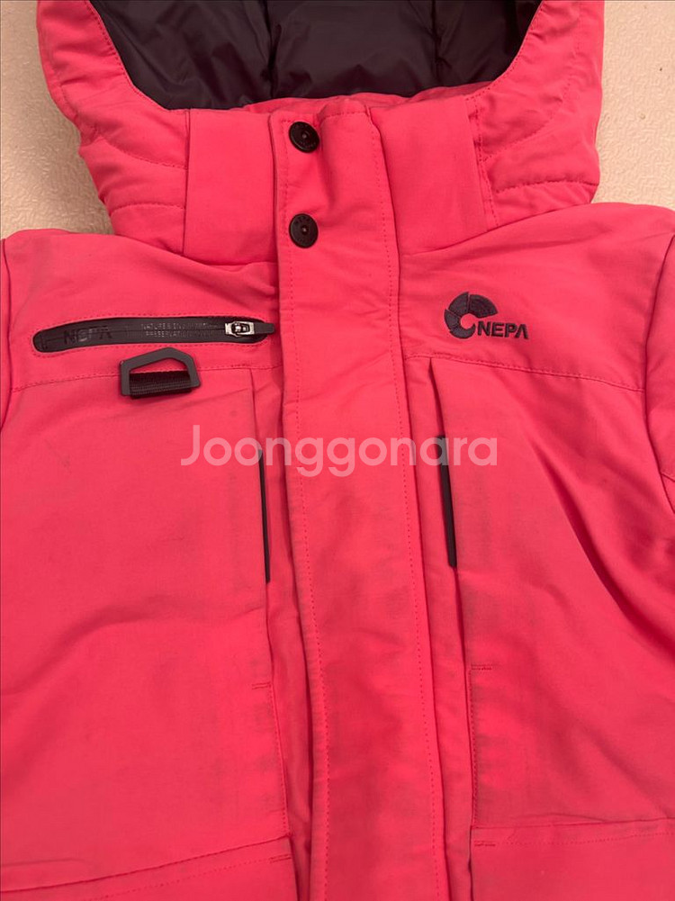 네파 여아 아동 다운 패딩점퍼 120(택포)--1