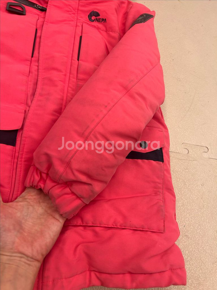 네파 여아 아동 다운 패딩점퍼 120(택포)--7