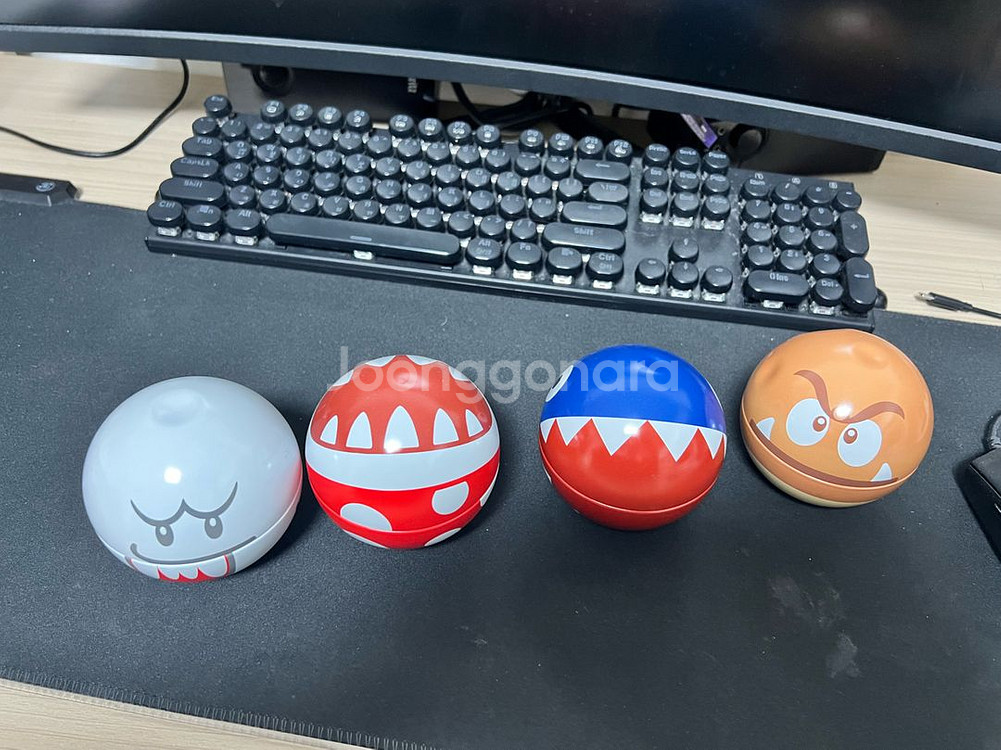 마리오 볼 피규어--1