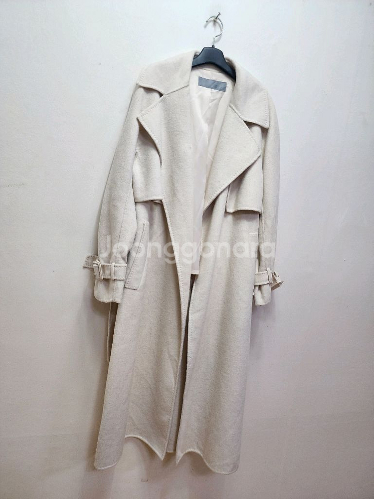 22년 지컷 벨티드 트렌치 핸드메이드코트--2