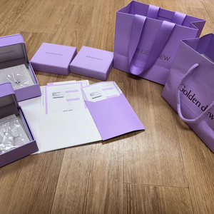 골든듀 펄시피아쁘띠2 펜던트 & 컴바인하트w 18