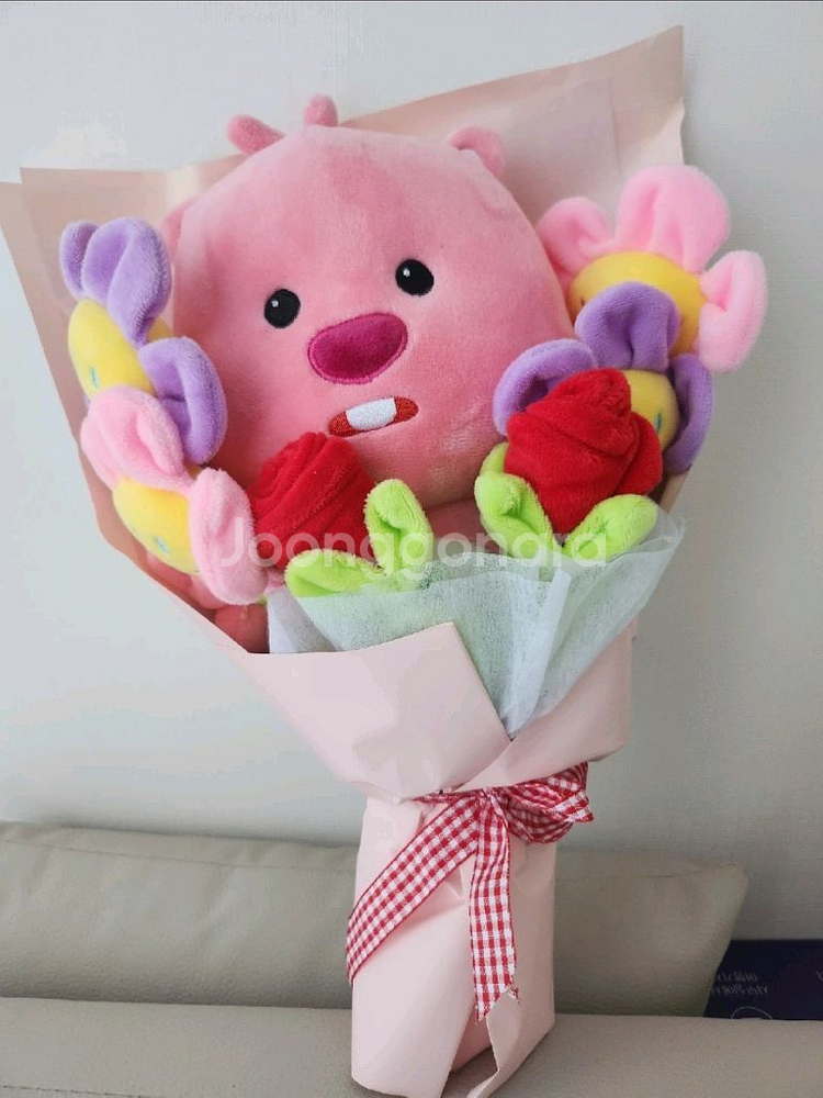 루피 인형 꽃다발--0
