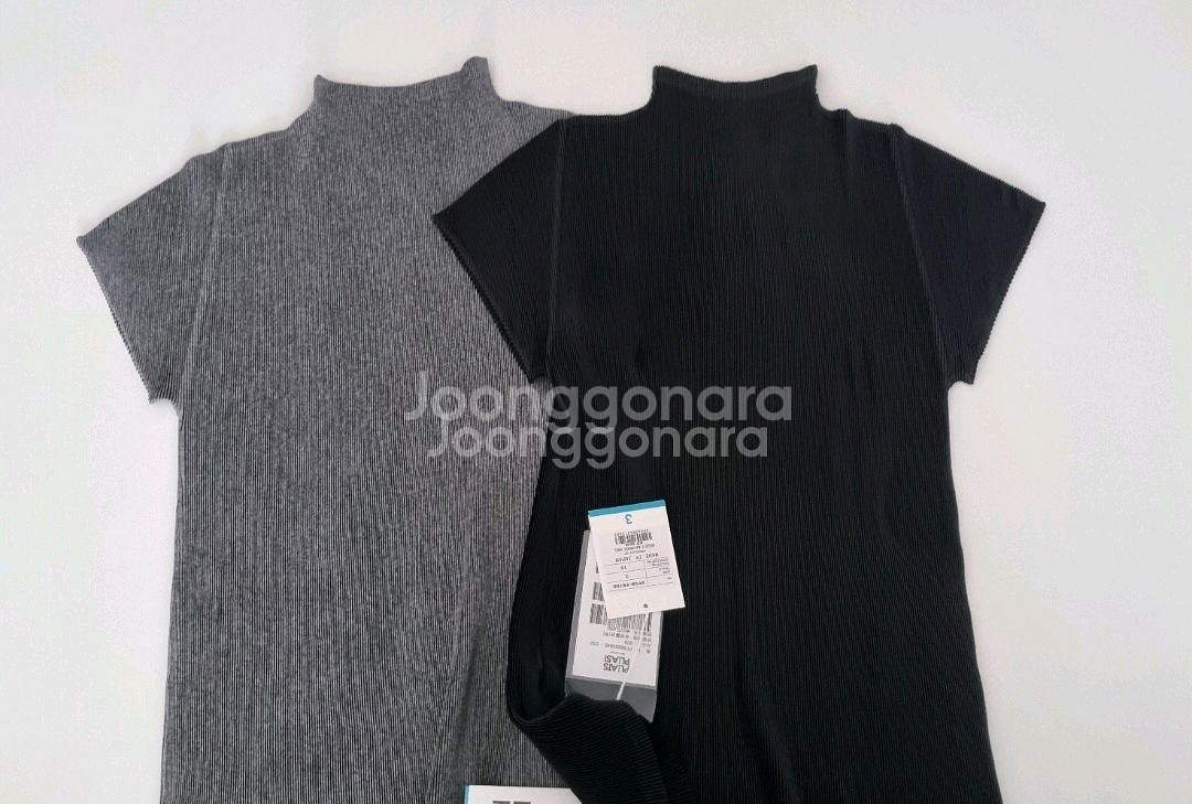 이세이미야케 플리츠플리즈 베이직 미스트 반목탑 새상품--2