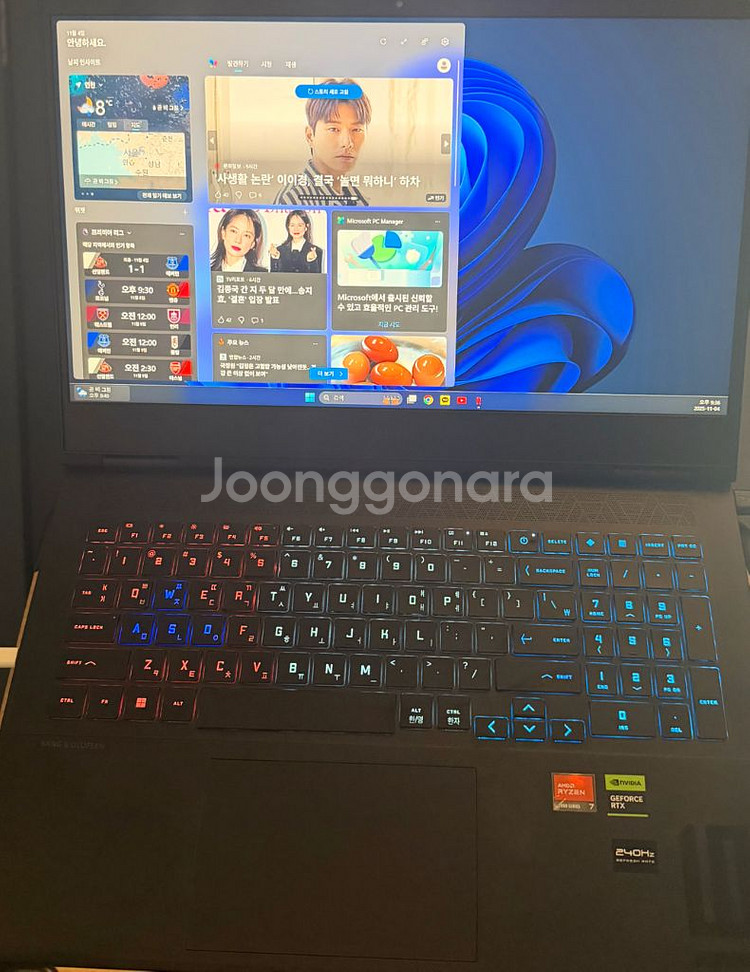 HP 오멘16 4060 게이밍노트북 xf0052ax--1