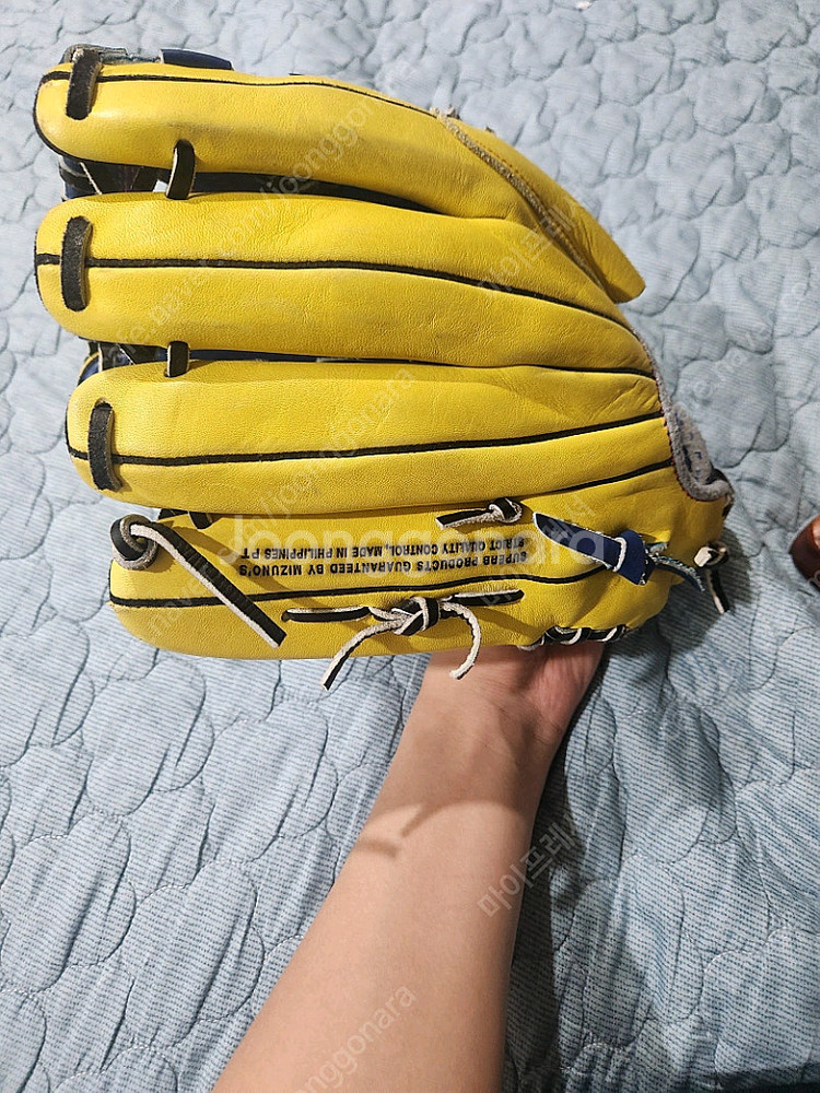 미즈노 뷰리그 투수 글러브 소가죽--3