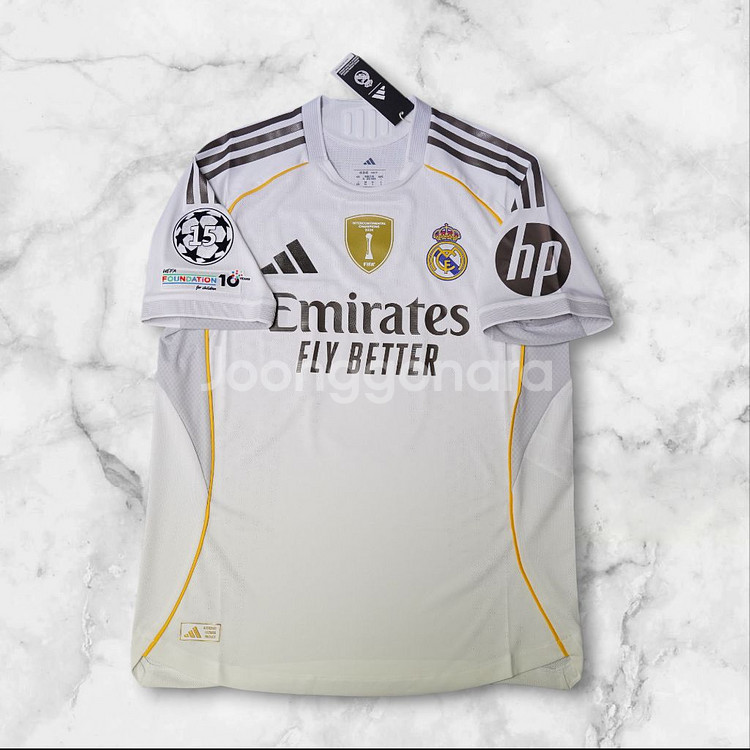 [국내 L][어센틱]25-26 레알마드리드 발베르데 유니폼--1