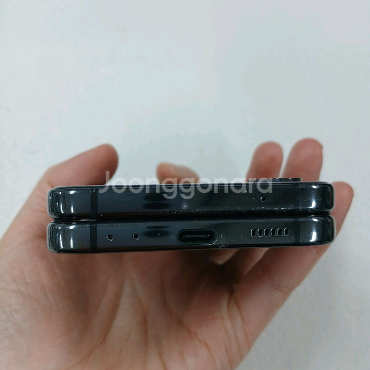 갤럭시Z플립4 256기가 블랙 공기계 중고폰 알뜰폰 서브폰 저가폰--4