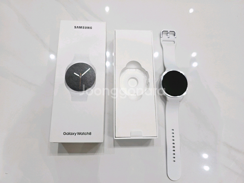 갤럭시 워치8 44mm 실버 블루투스 모델--0