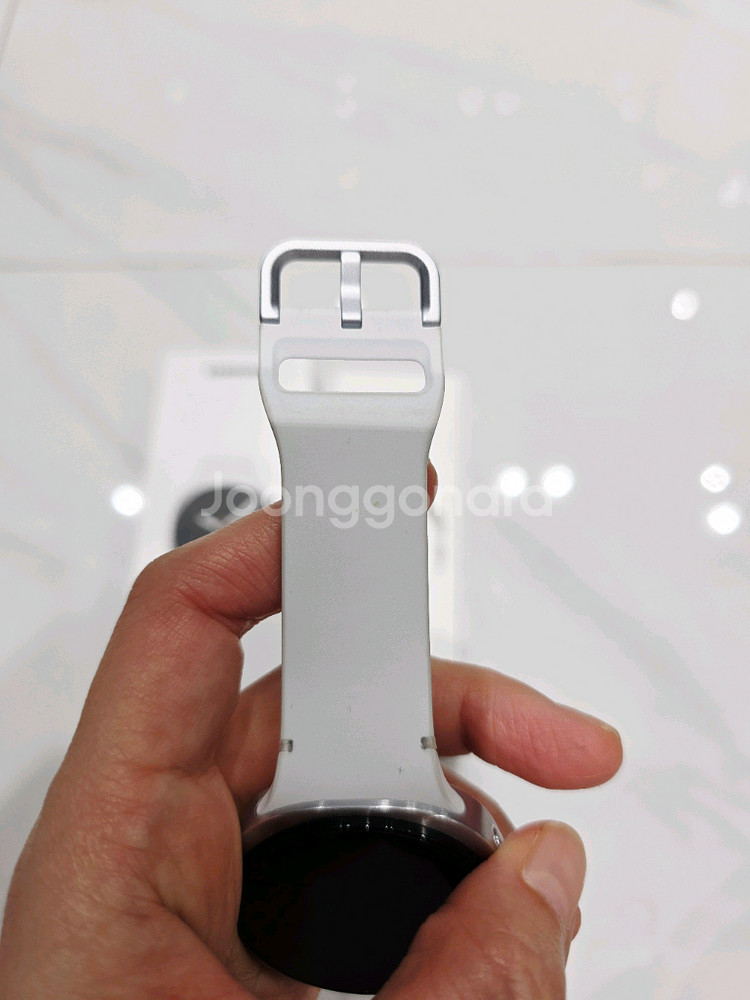 갤럭시 워치8 44mm 실버 블루투스 모델--6