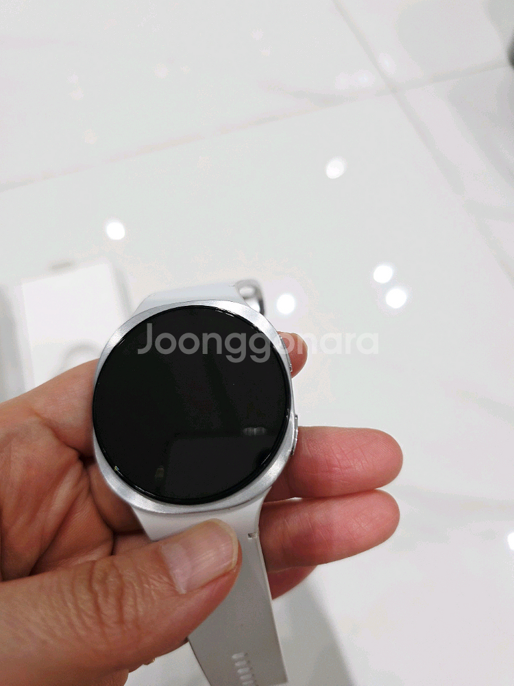 갤럭시 워치8 44mm 실버 블루투스 모델--7