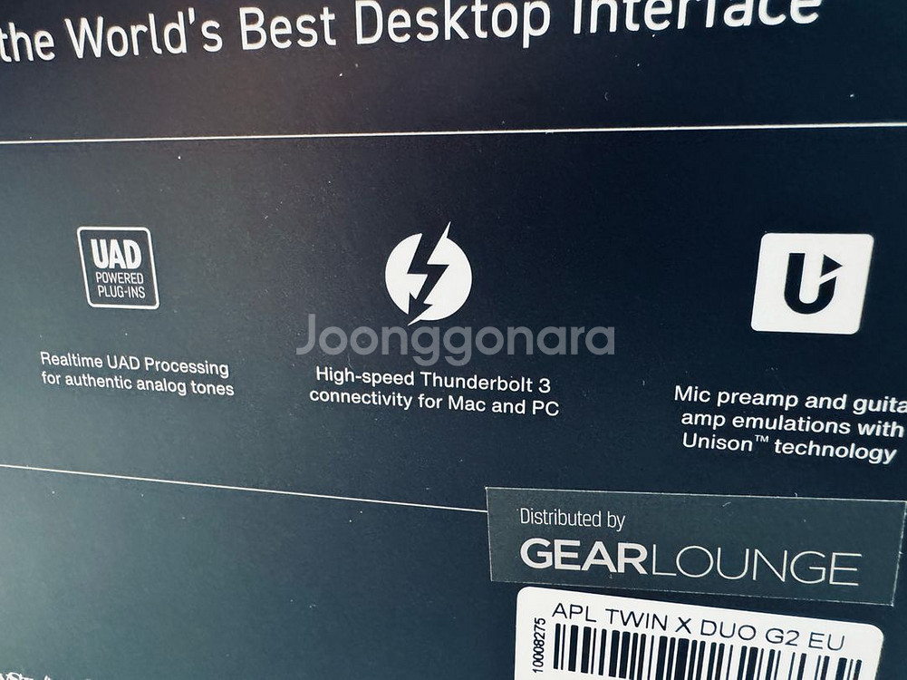 아폴로 트윈 X 듀오 2세대 오디오 인터페이스--1